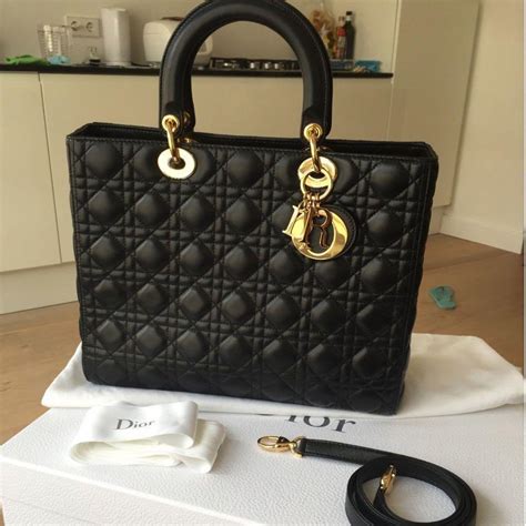 cannage lady dior|large Lady Dior bag price.